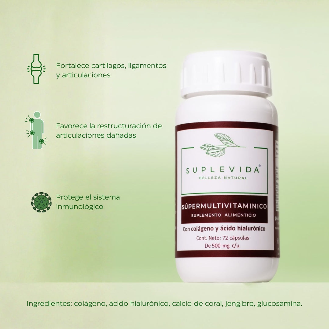 Supermultivitamínico 72 cápsulas