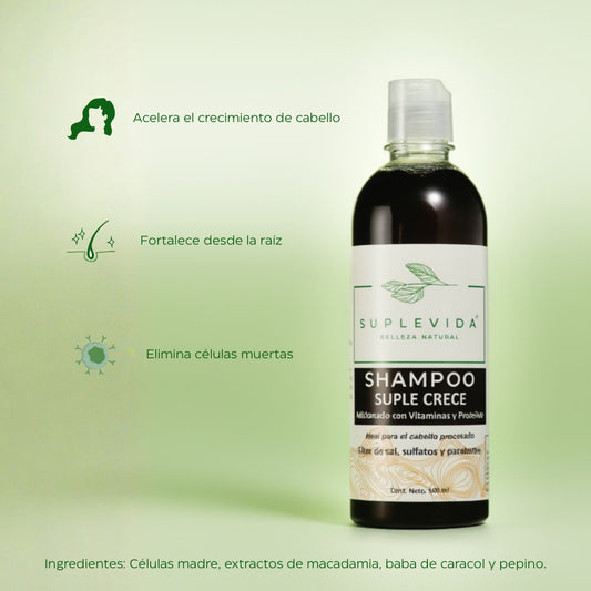 Shampoo Suple Crece 500 ml