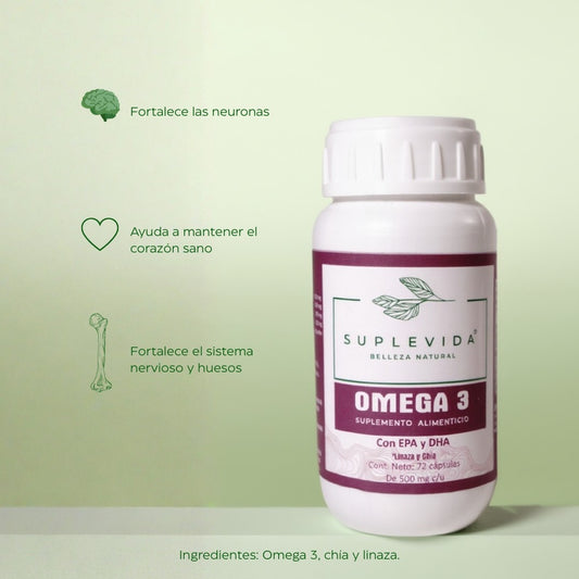 Omega 3 72 cápsulas