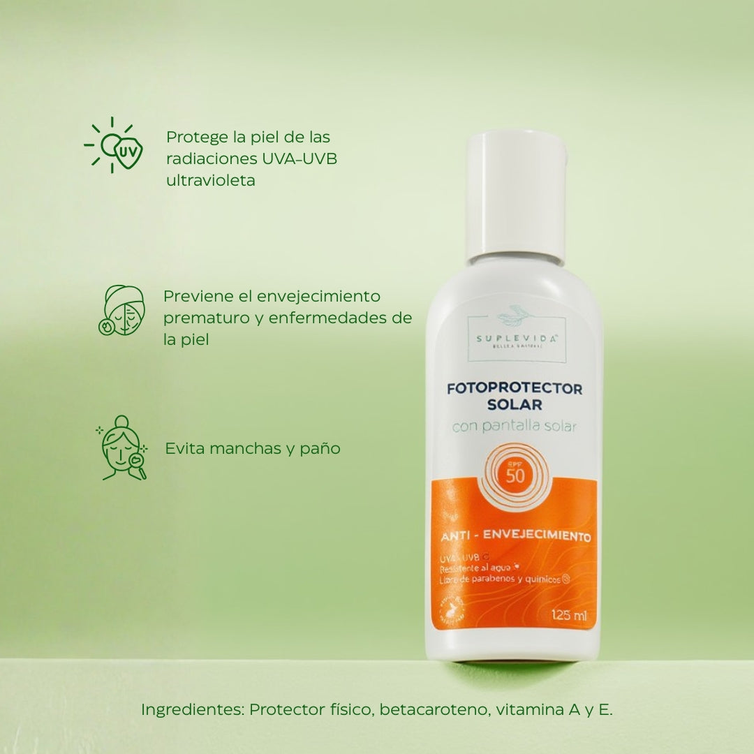 Protector solar 125 ml