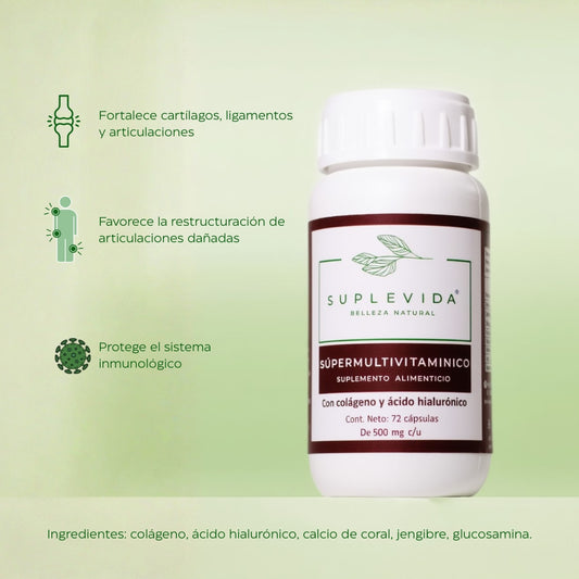 Supermultivitamínico 72 cápsulas